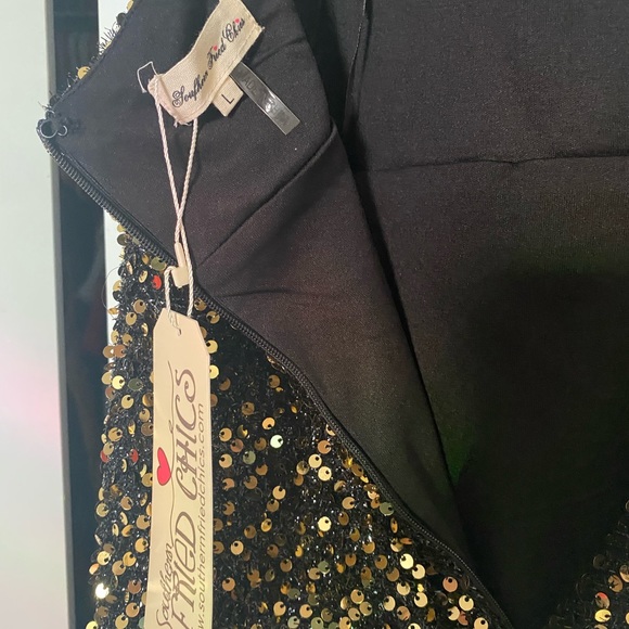 Long sequin dress - Picture 2 of 2